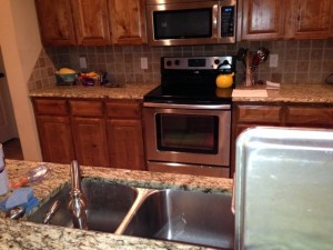 clean kitchen